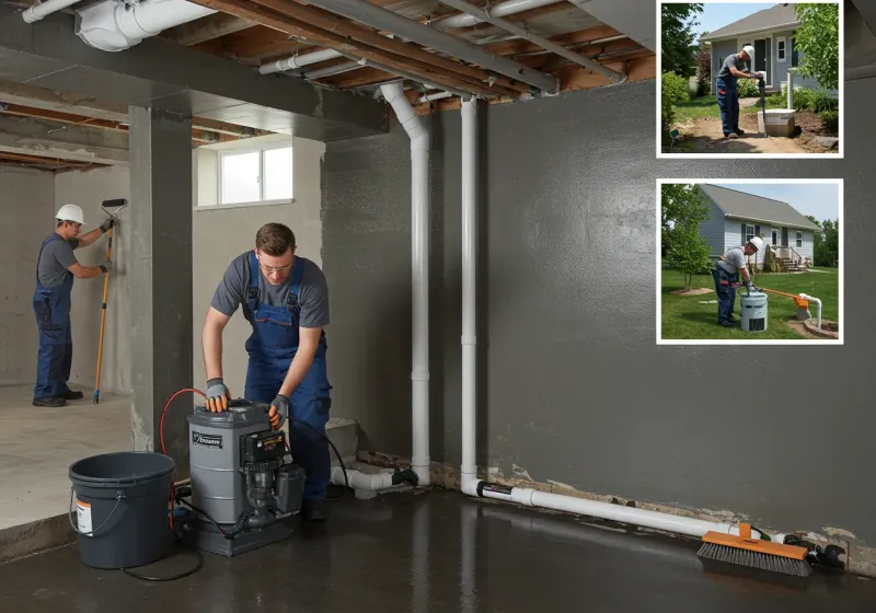 Basement Waterproofing and Flood Prevention process in Goodman, MO